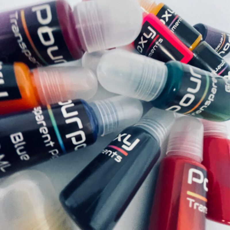 transparante pigmenten